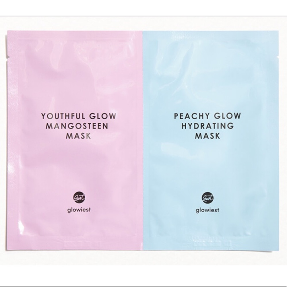 GLOWIEST Youthful Glow and Peachy Glow Mask Duo